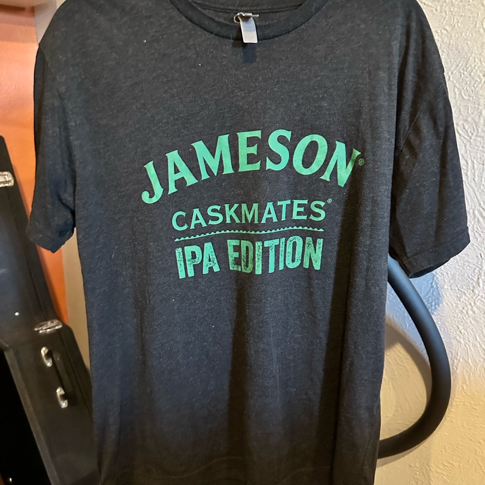 Jameson IPA shirt. Next Level Apparel. Size L. Charcoal grey. Men's t-shirt.